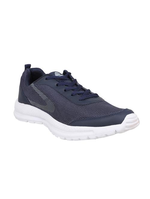 navy lace up sport shoe - 17558281 - Standard Image - 0