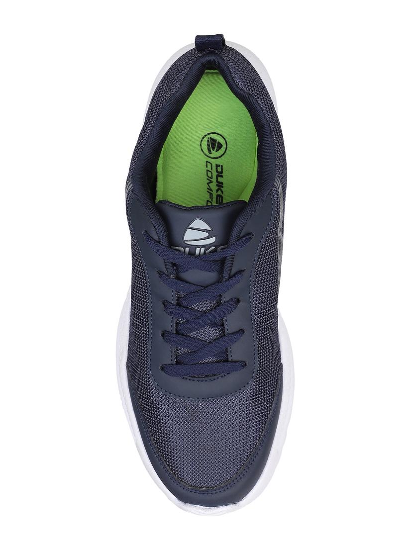 navy lace up sport shoe - 17558281 - Standard Image - 3