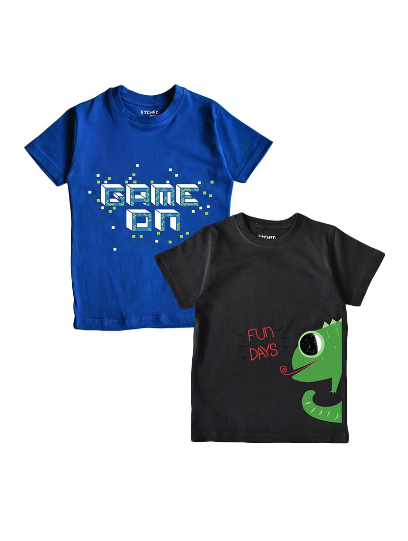 set of 2 graphic t-shirt - 17558955 - Zoom Image - 0