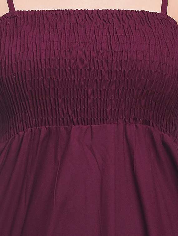  cotton blend fit & flared dress - 17562721 -  Standard Image - 3