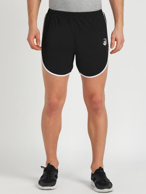 black side striped shorts - 17563373 - Standard Image - 0