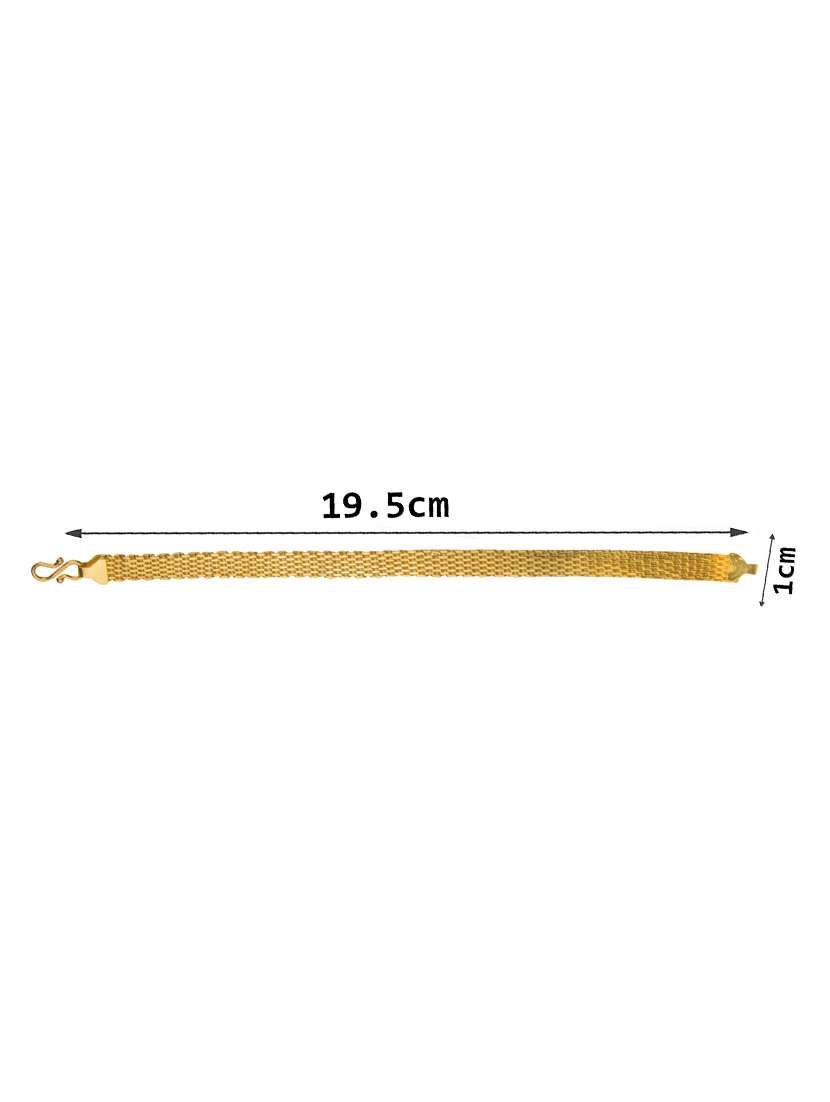 gold metal alloy bracelet - 17563635 -  Standard Image - 3
