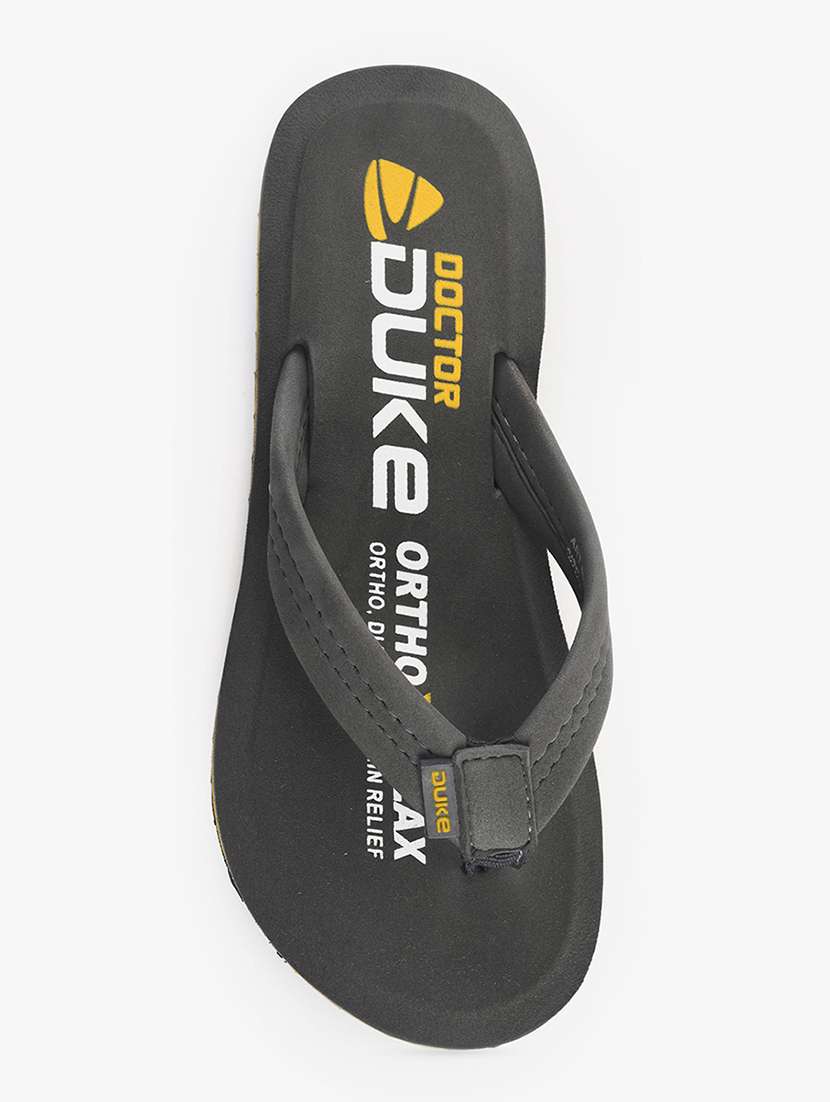 grey rubber  flip flops - 17564512 -  Standard Image - 3