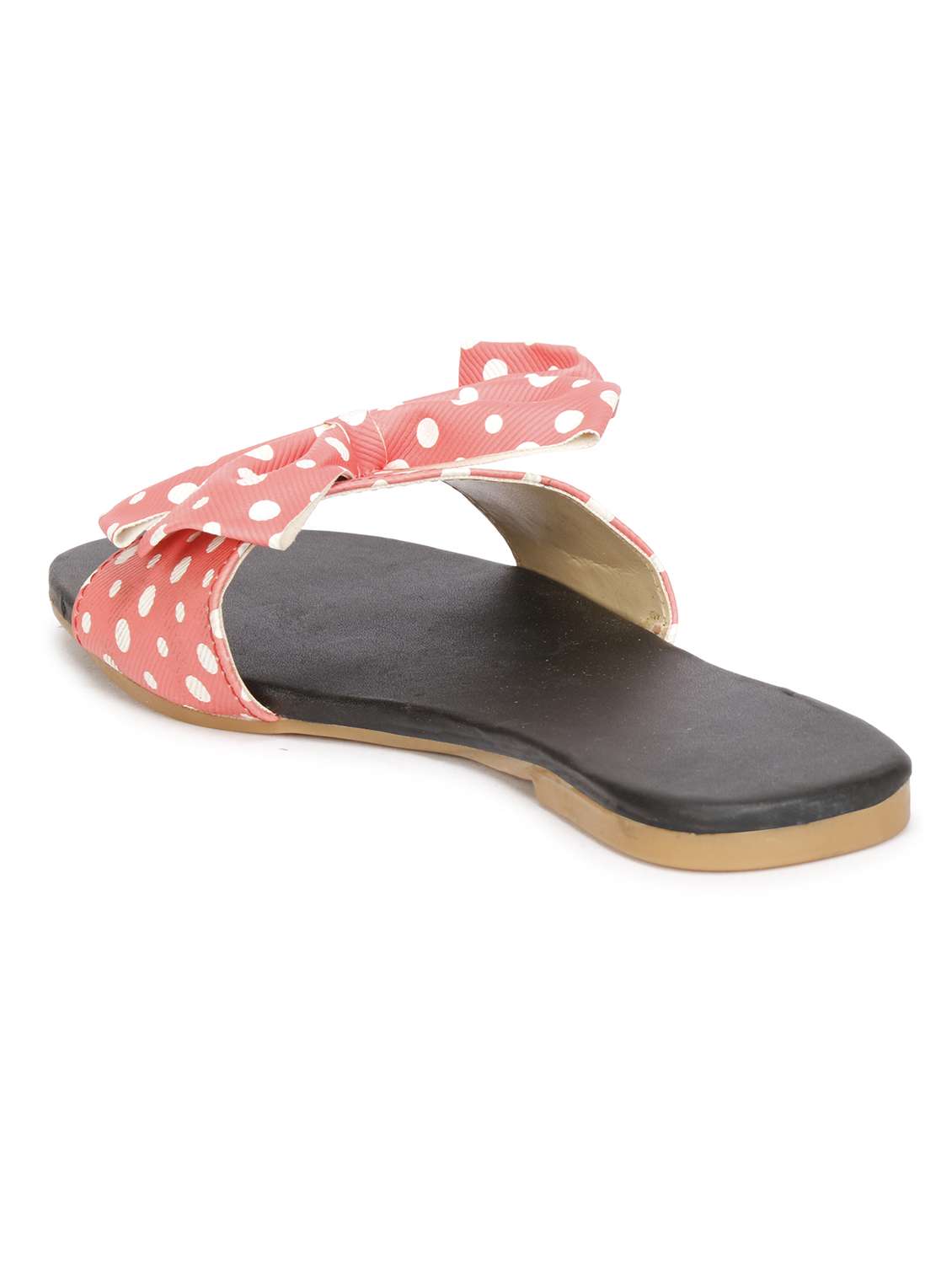 pink synthetic slip on sandals - 17565473 -  Standard Image - 3