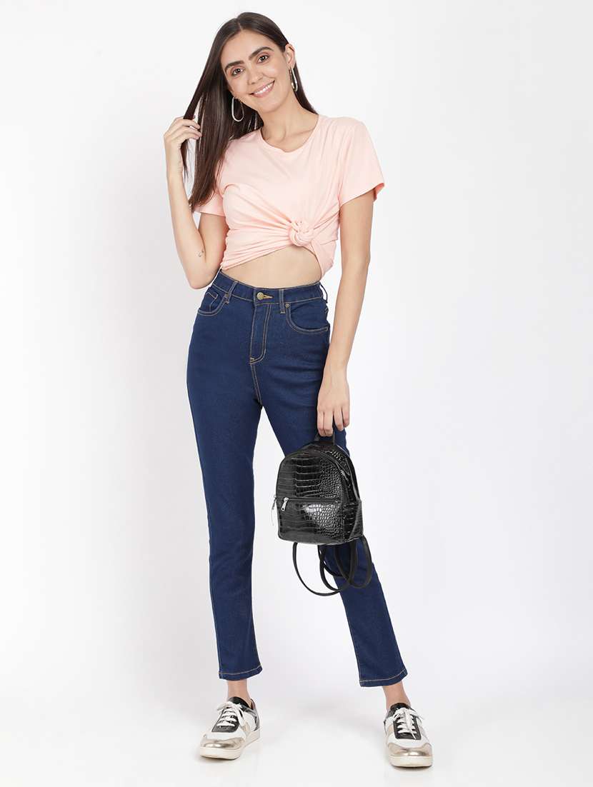 high rise slim fit jeans  - 17565525 -  Standard Image - 3