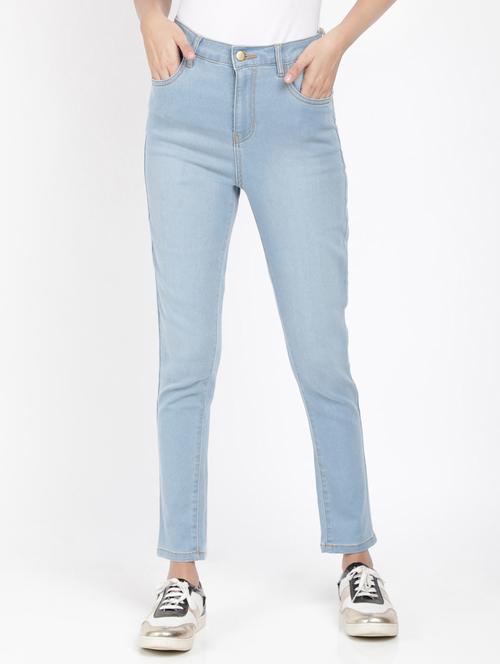 high rise slim fit jeans - 17565526 - Standard Image - 0
