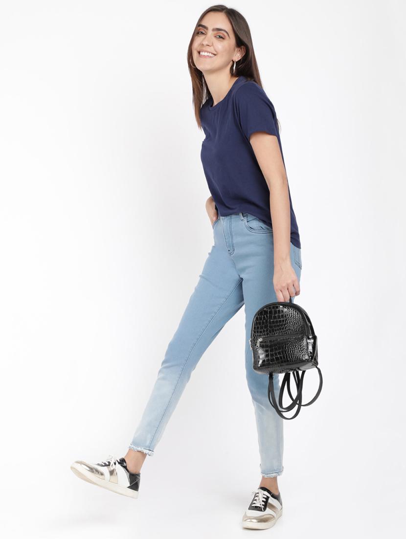 high rise ombre jeans - 17565529 - Standard Image - 3