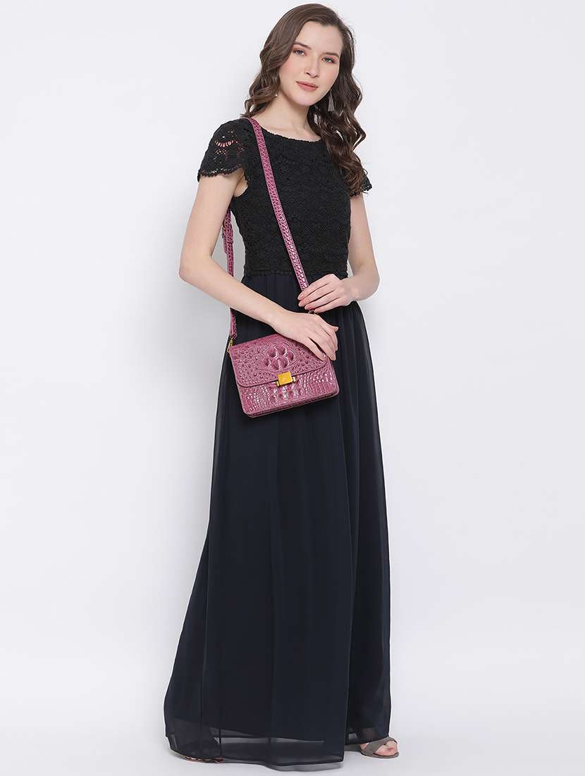 women's fit & flare maxi dress - 17567042 - Standard Image - 3