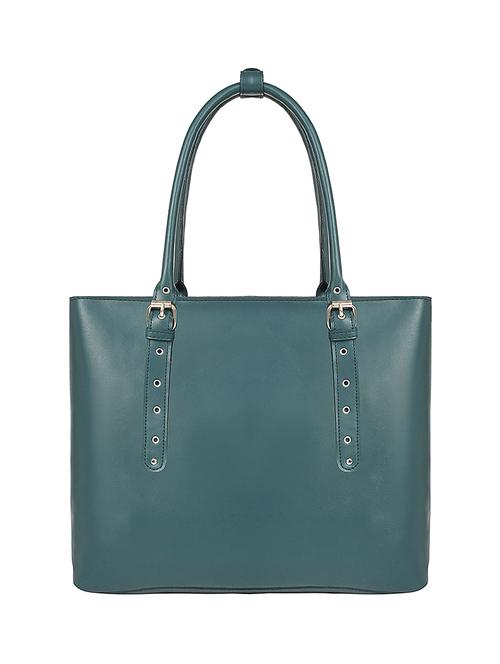 blue leatherette (pu) handbag - 17567294 -  Standard Image - 0
