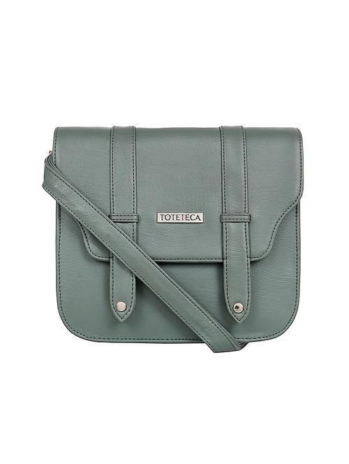 green leatherette (pu) sling bag - 17567317 -  Standard Image - 0