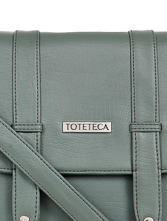 green leatherette (pu) sling bag - 17567317 - Standard Image - 3