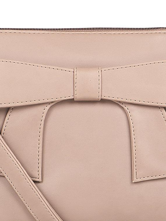 pink leatherette (pu) sling bag - 17567356 - Standard Image - 3