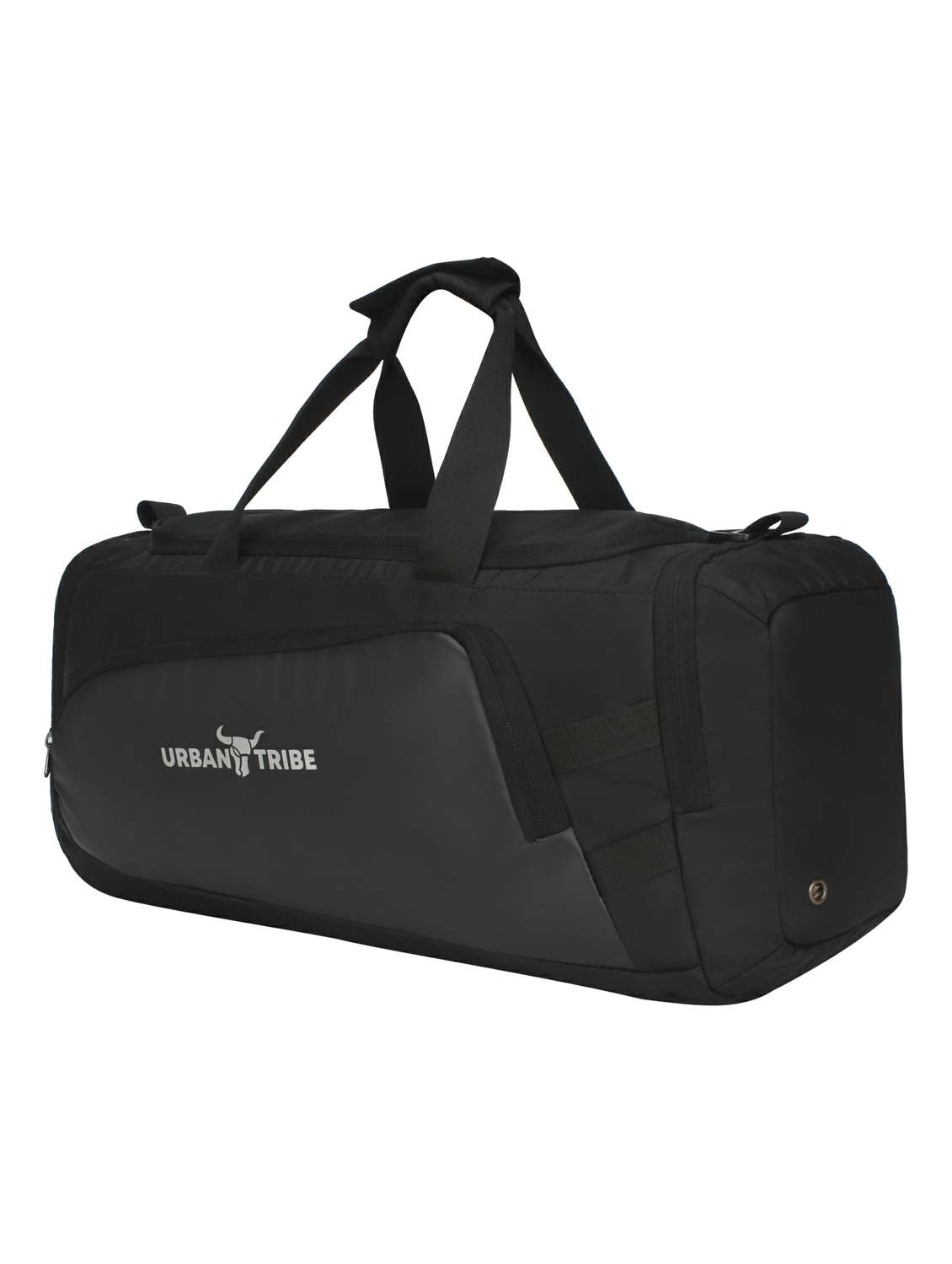 black polyester dufflebag - 17567611 -  Standard Image - 5