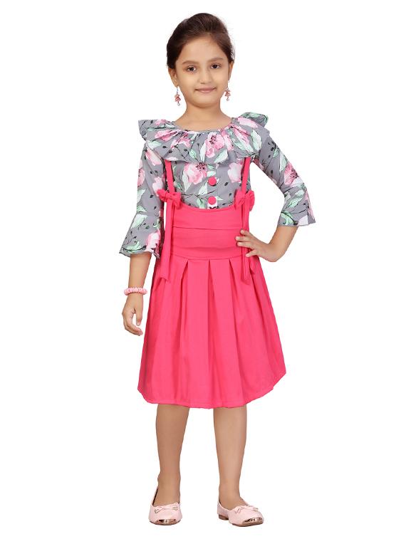 grey cotton blend skirt top twin sets - 17568353 - Zoom Image - 0