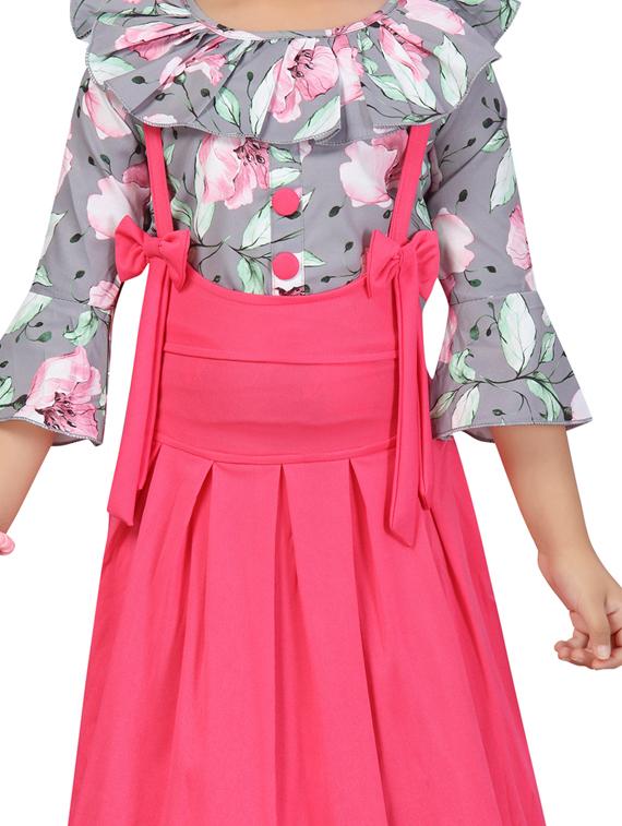 grey cotton blend skirt top twin sets - 17568353 - Standard Image - 3