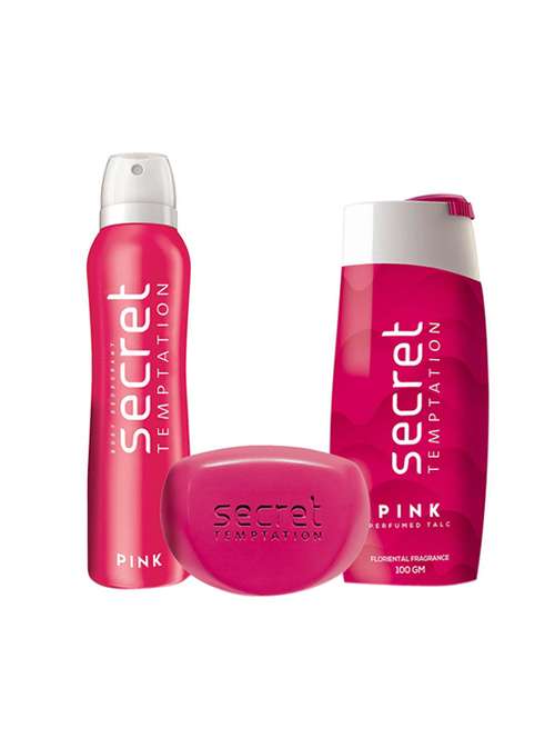 Pink Secret Temptation Talc Powder Rose Secret Talc Romance At