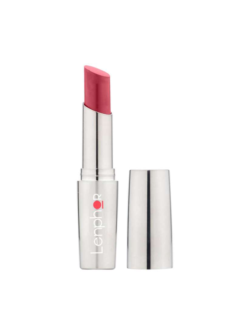 lenphor treasure matte lipstick pink plumish 020