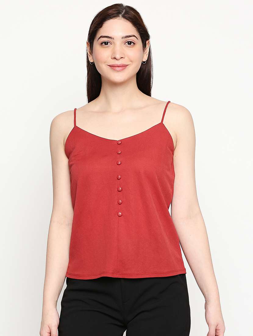 cami neck solid top  - 17571091 -  Zoom Image - 0