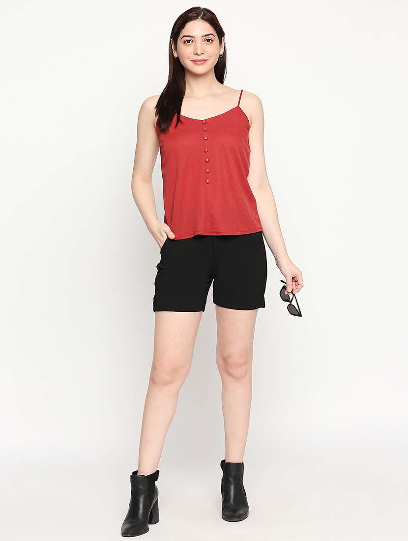 cami neck solid top  - 17571091 -  Standard Image - 3
