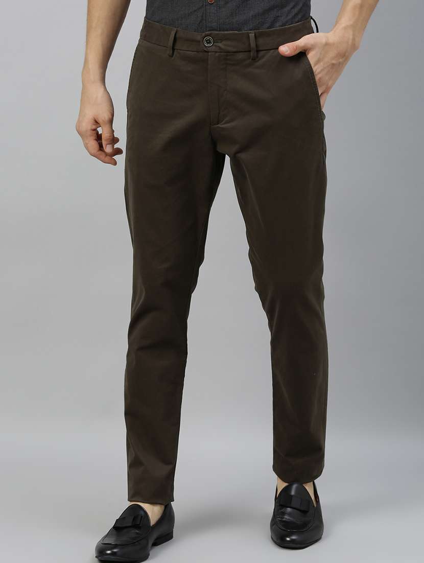 brown chinos casual trouser