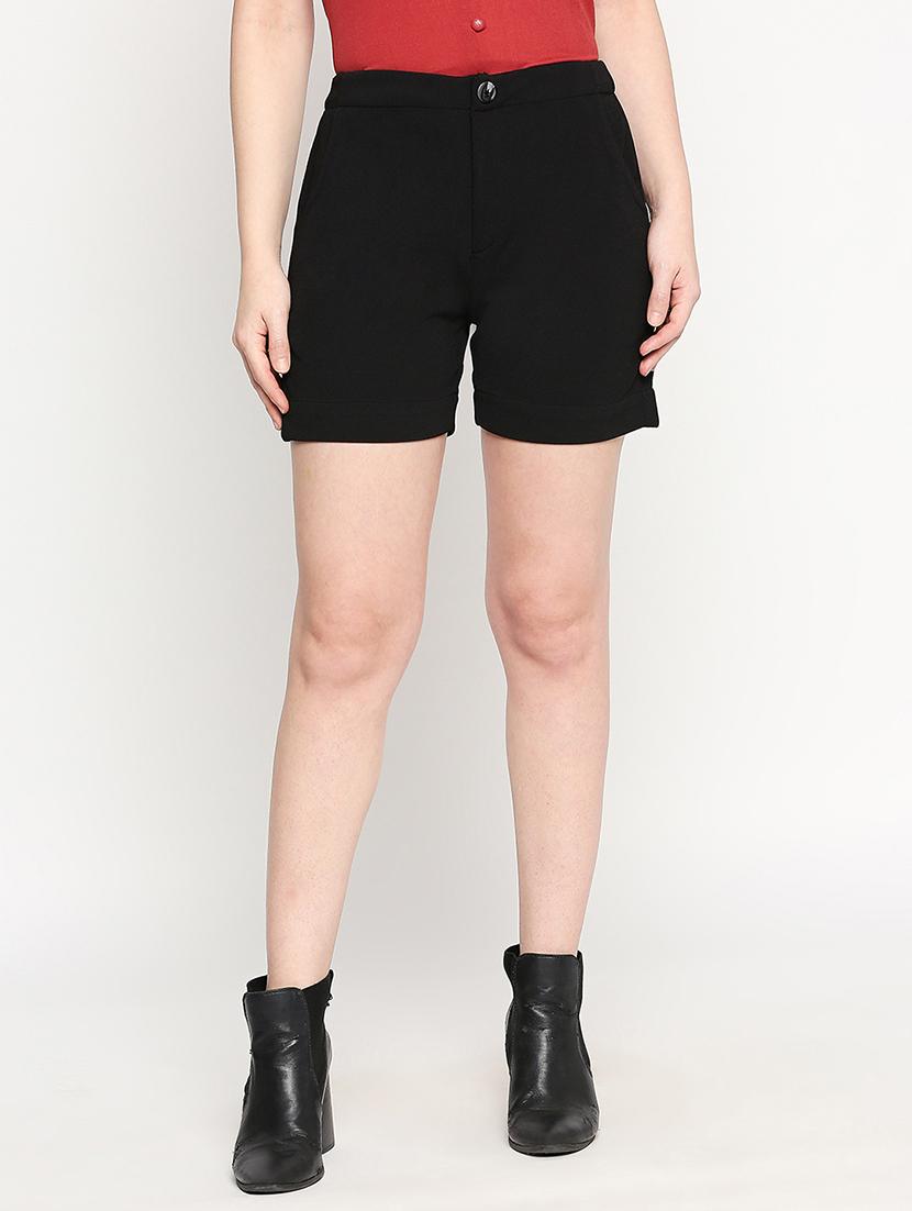 high rise regular shorts - 17572291 - Zoom Image - 0