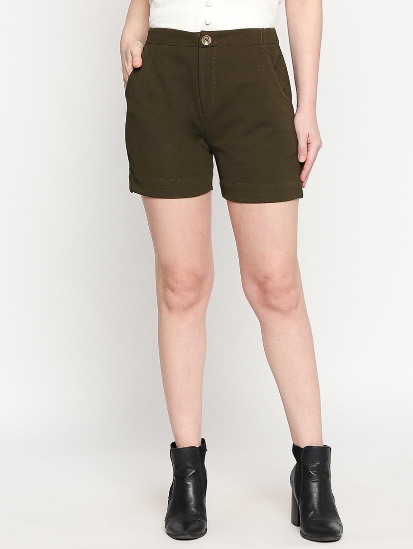 high rise regular shorts  - 17572292 -  Zoom Image - 0
