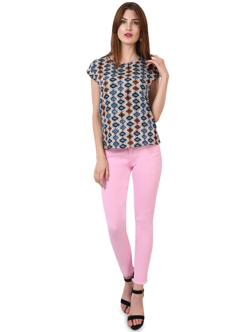women's plain slim fit jeans - 17573660 - Standard Image - 3