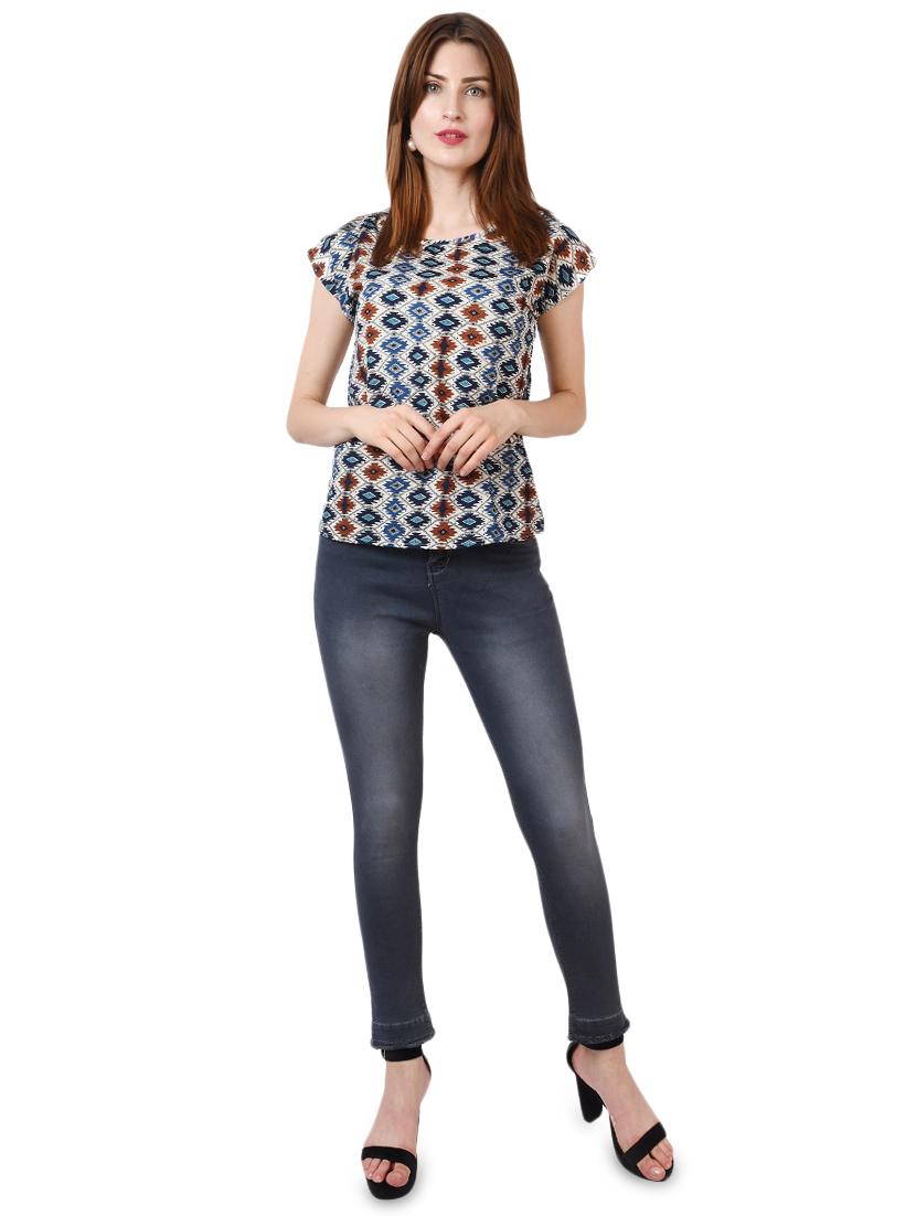 women's plain slim fit jeans - 17573662 - Standard Image - 3