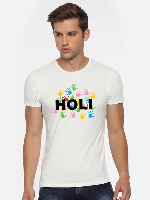 white printed t-shirt - 17578731 -  Standard Image - 0