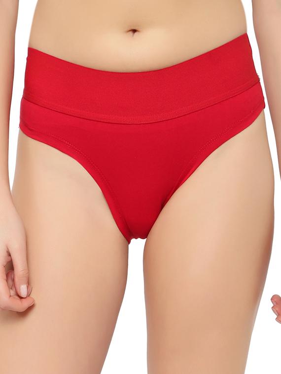 red solid  bikini panty - 17579307 -  Zoom Image - 0