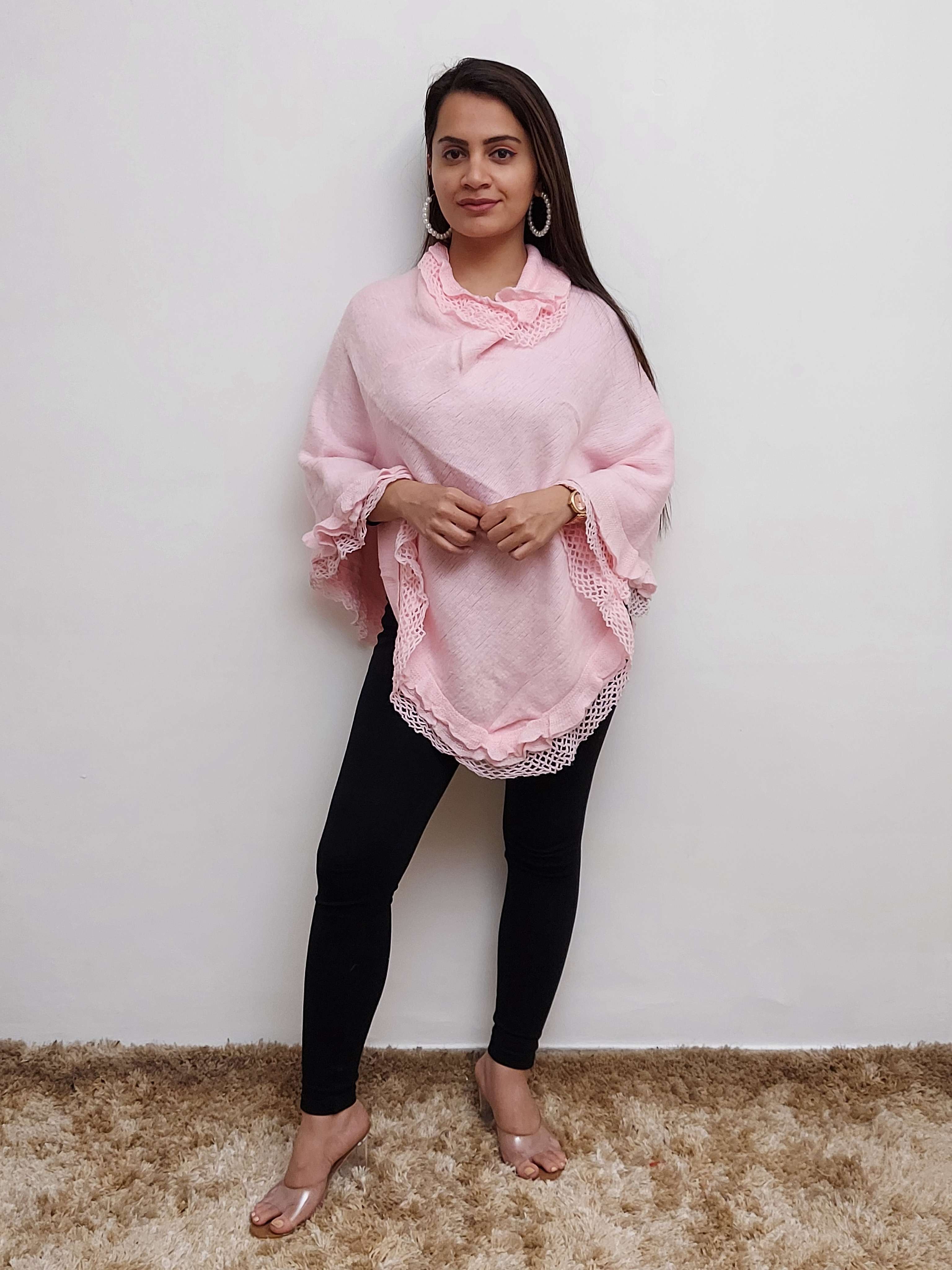 women woolen poncho - 17582856 - Zoom Image - 0