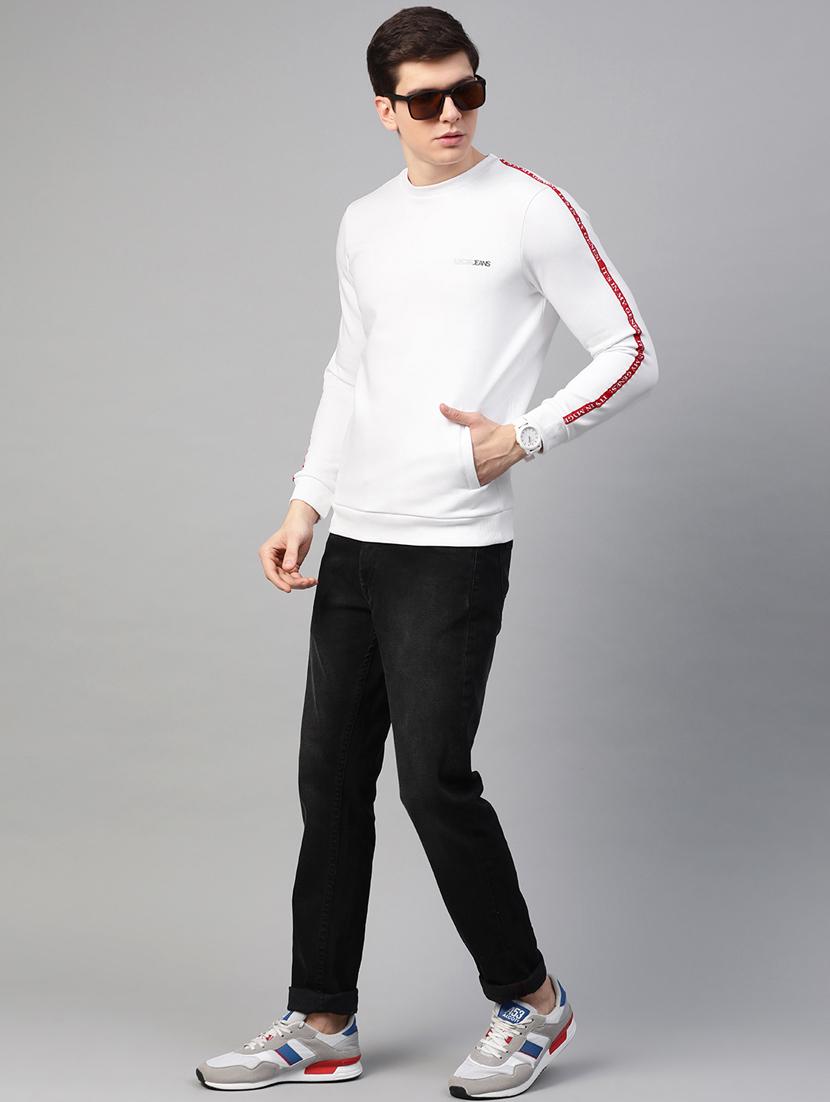 white taped sweatshirt - 17584146 - Standard Image - 3