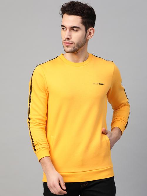 yellow taped sweatshirt - 17584147 - Standard Image - 0
