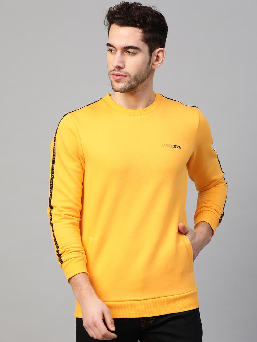 yellow taped sweatshirt - 17584147 - Zoom Image - 0