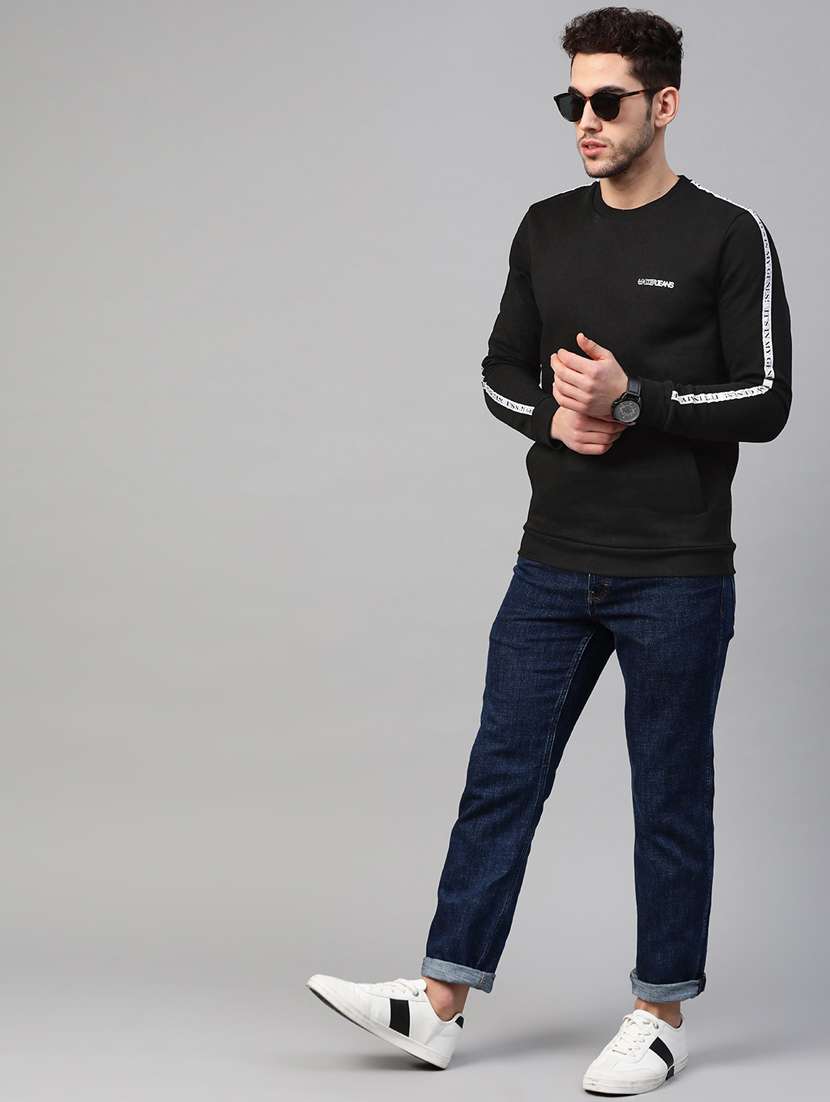 black taped sweatshirt - 17584152 -  Standard Image - 3