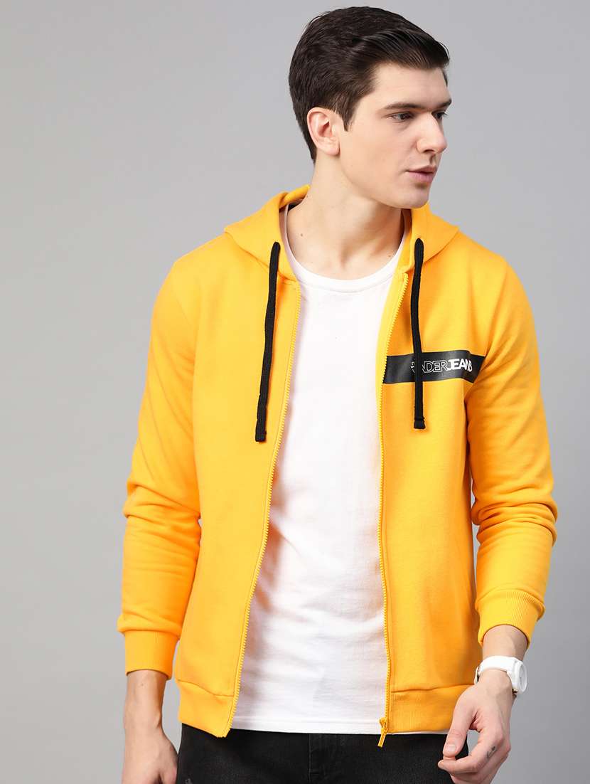 yellow printed sweatshirt - 17584174 - Zoom Image - 0