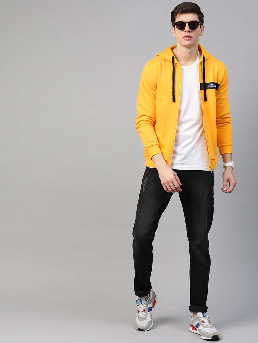 yellow printed sweatshirt - 17584174 - Standard Image - 3