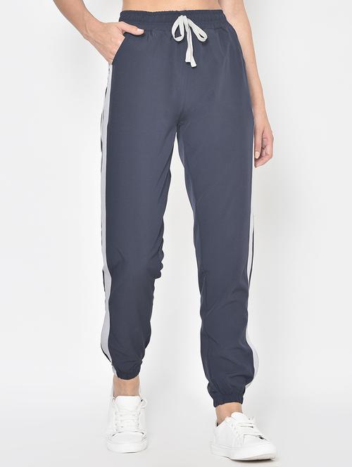 drawstring waist side taped track pant - 17587375 -  Standard Image - 0