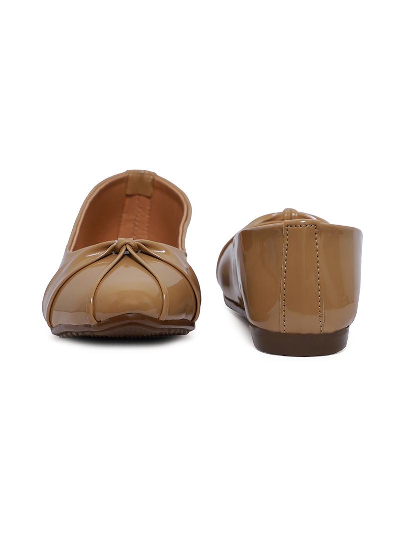 beige tpr slip on ballerina - 17587945 - Standard Image - 3