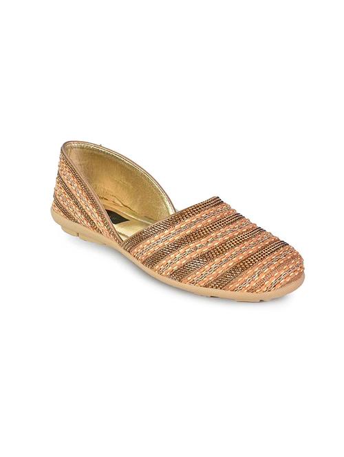 beige synthetic slip on ballerina - 17587958 -  Standard Image - 0