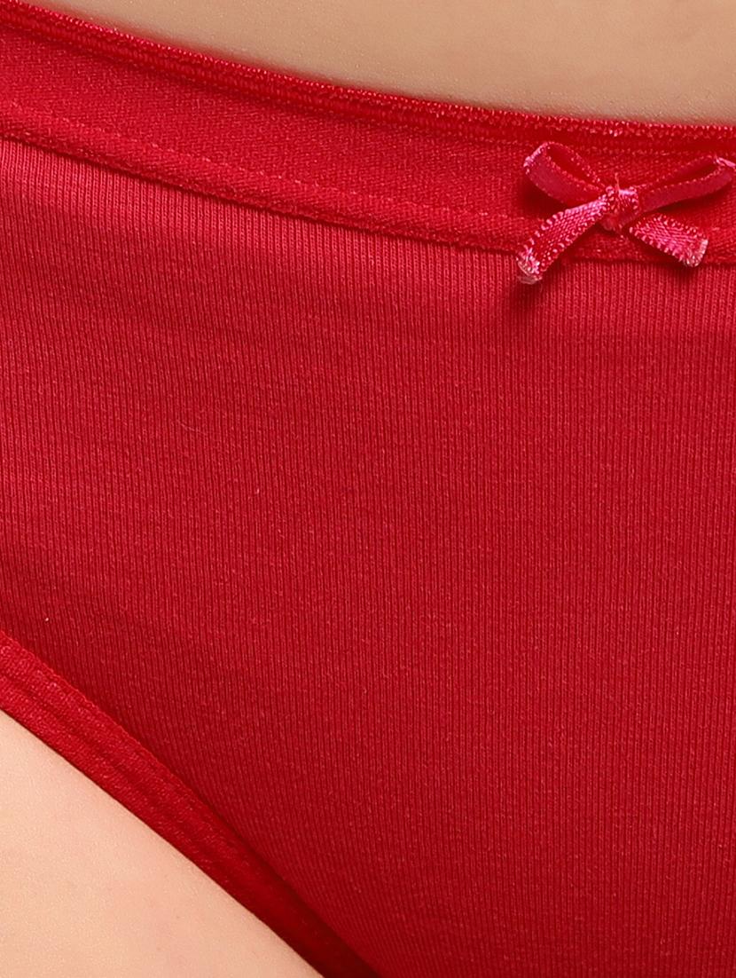 red solid bikini panty - 17588296 - Standard Image - 3