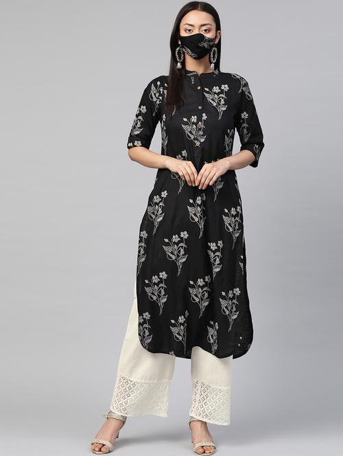women's straight kurta - 17588653 - Standard Image - 0
