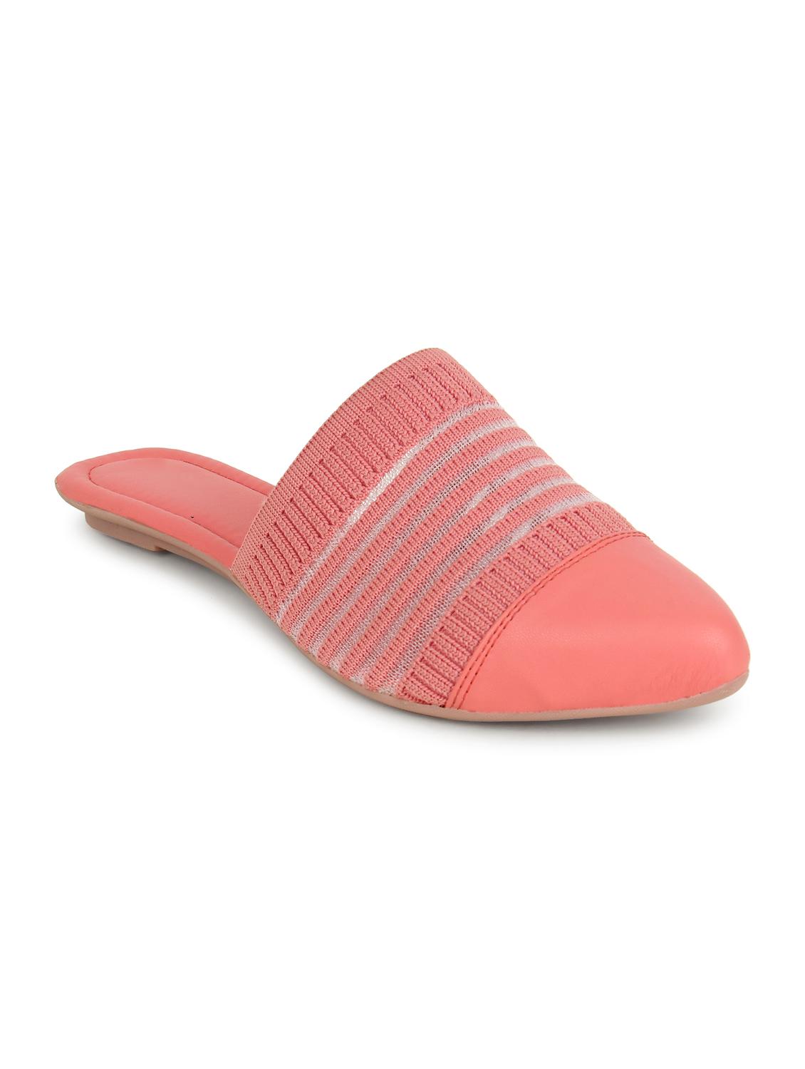pink synthetic slip on sandals - 17591890 -  Zoom Image - 0