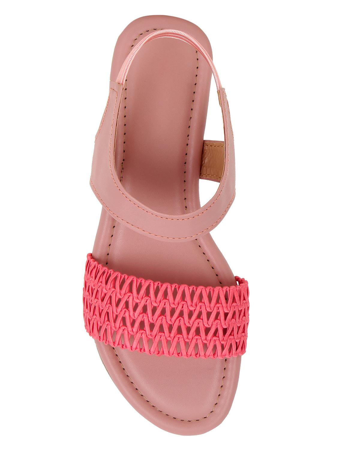 pink synthetic slip on sandals - 17592189 - Standard Image - 3