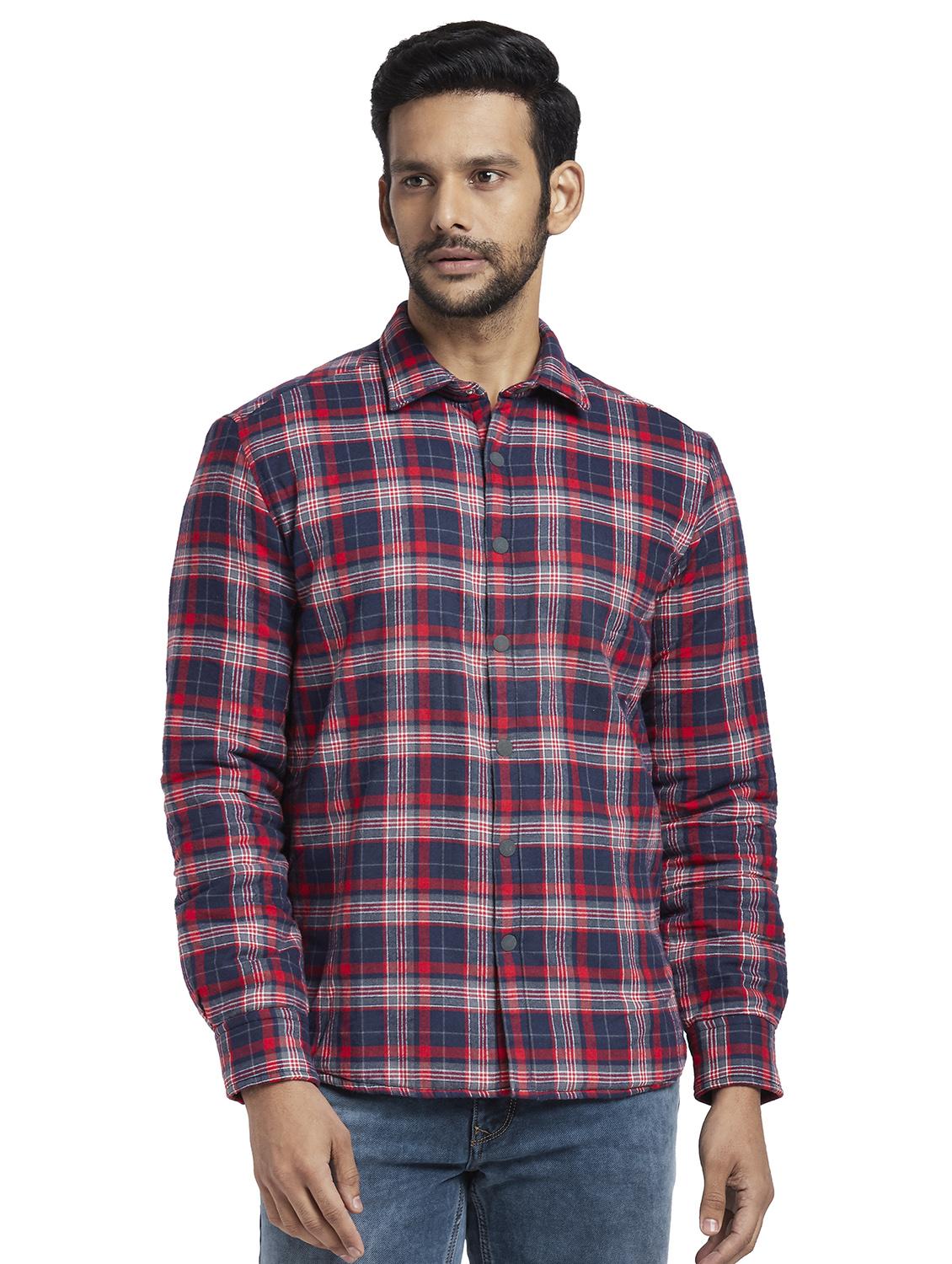 multi colored checkered casual shirt - 17592506 - Zoom Image - 0