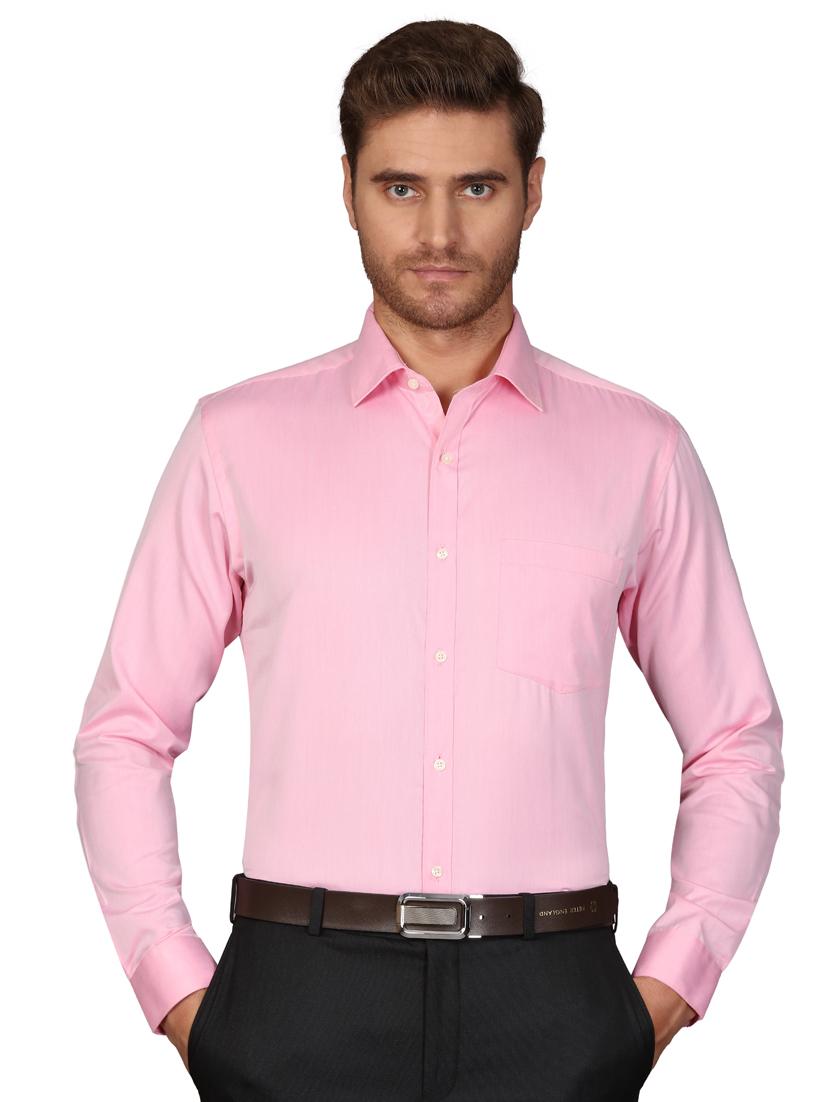 pink solid formal shirt - 17592736 - Zoom Image - 0