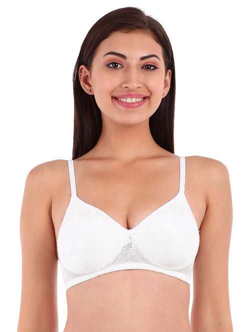 white lace tshirt bra