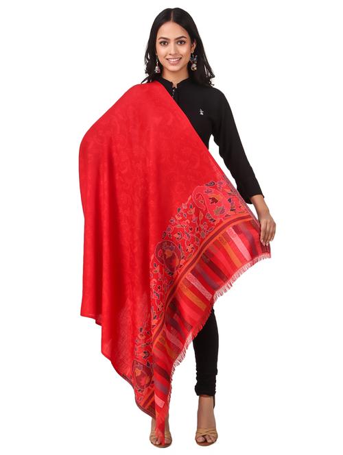 red wool shawl - 17596080 -  Standard Image - 0