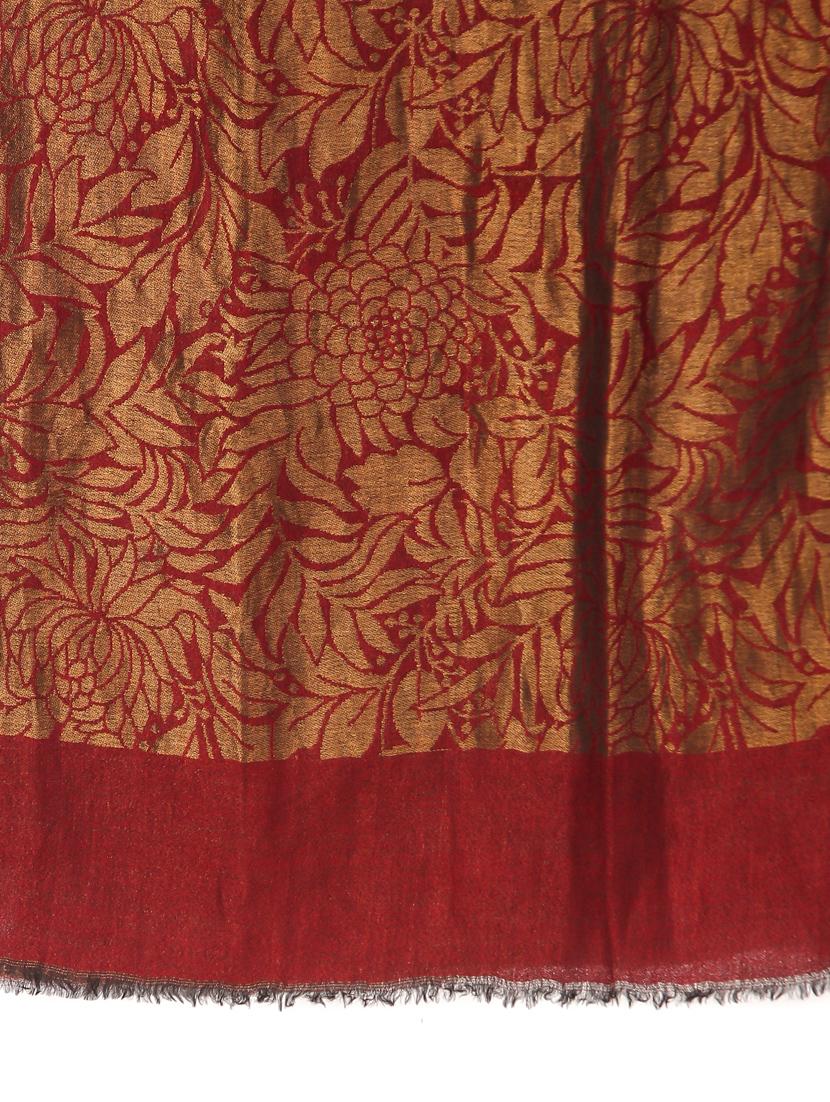 red wool stole - 17596085 - Standard Image - 3