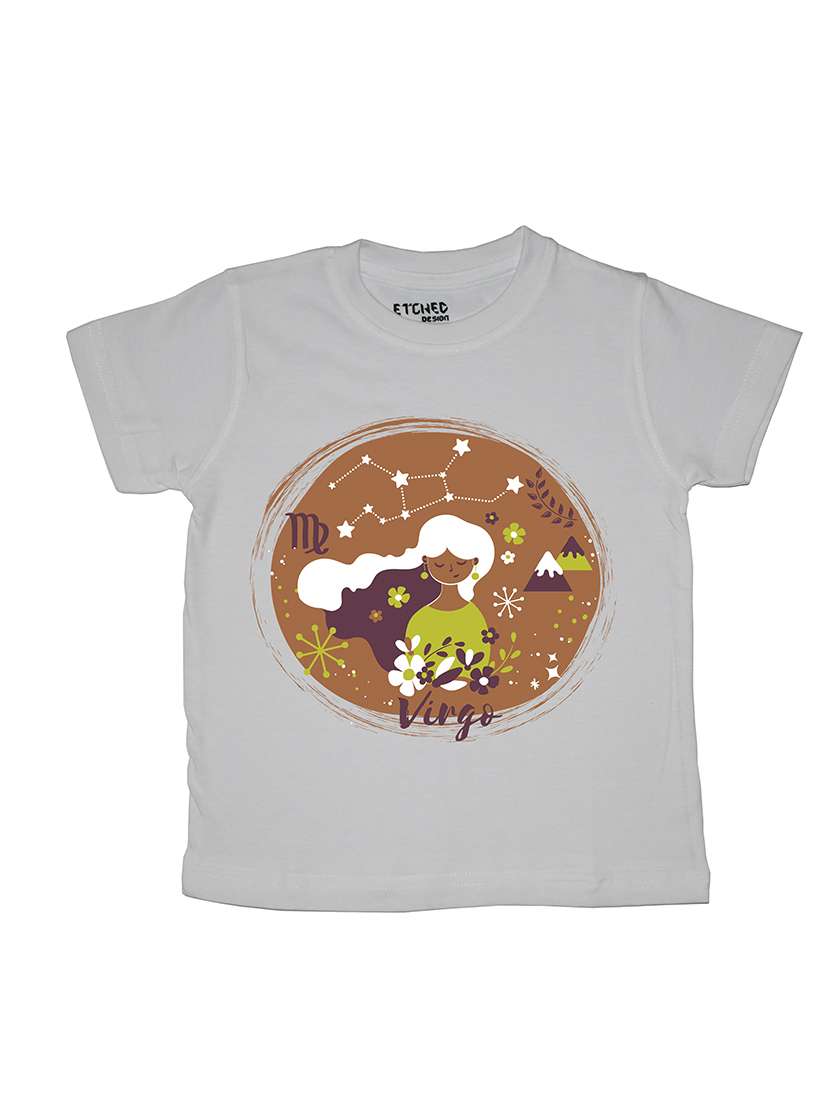 round neck printed tee 